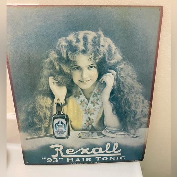 Rexall tin sign - Picture 1 of 2